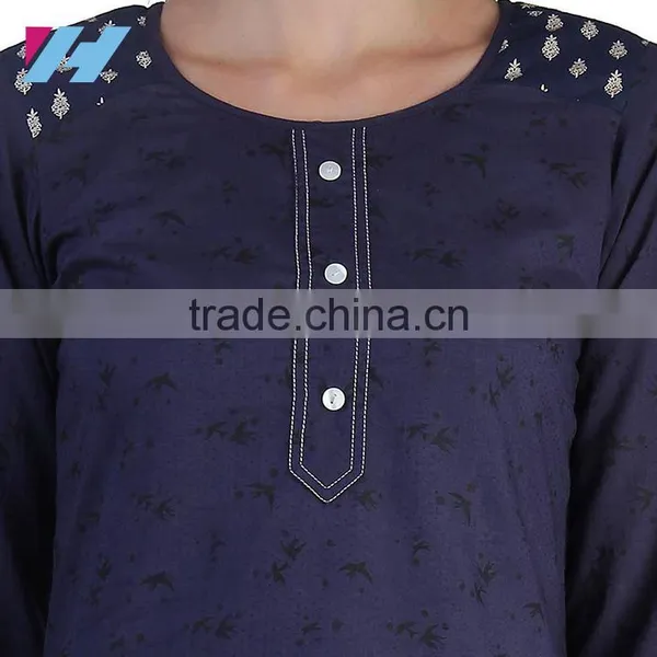 Wholesale Fitness Apparel Ladies Fancy Long Kurta photo-4