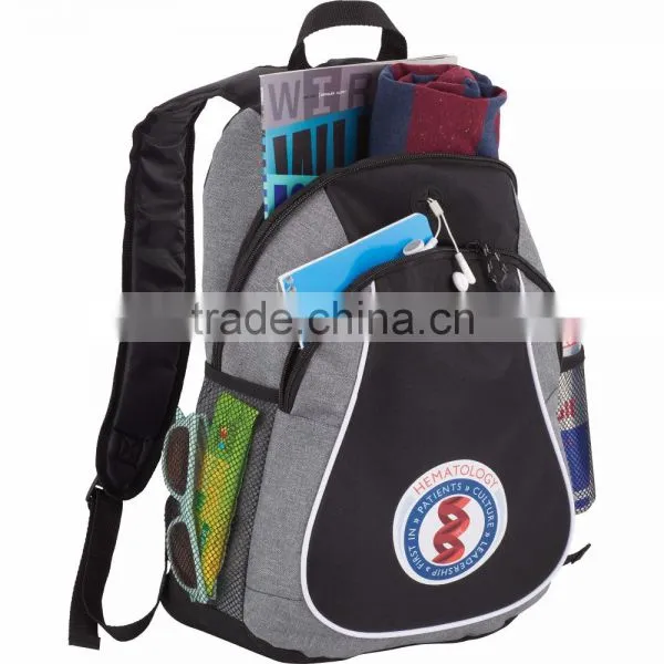 Coil Backpack - Has a Large Zippered Main Compartment With Headphone Port, Padded Back Panel and Comes With Your Logo. photo-6