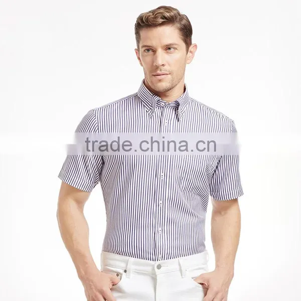2016 Bospoke Summer Man Short Sleeve Business Shirt photo-3