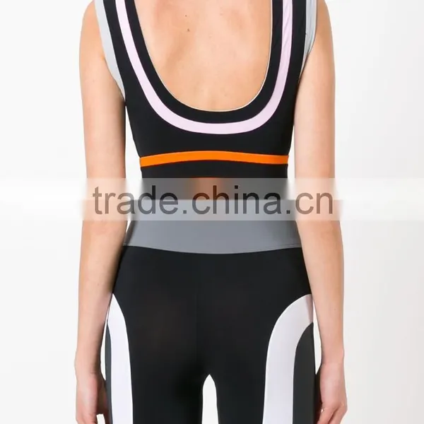 2017 New Style Custom Made Sexy Seamless Stretch Yoga Sport Bra Ladies Fashion Cropped Top photo-3