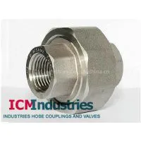 Forged 3000lb Stainless Steel Union