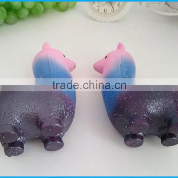 High Quality Super Soft Slow Rising Toys PU Squishy Alpaca for Kids photo-4