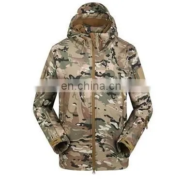 Forest Camo Jacket, Waterproof Softshell Hunting Jacket, Breathable Fish Jacket photo-3