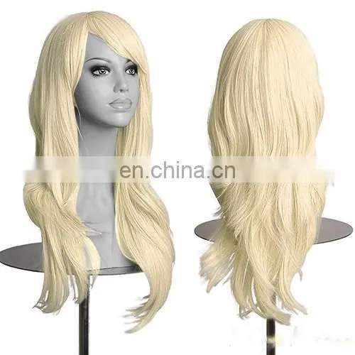 Colors Long Wave Party Fancy Dress Synthetic Wigs Cosplay HPC-0038 photo-6
