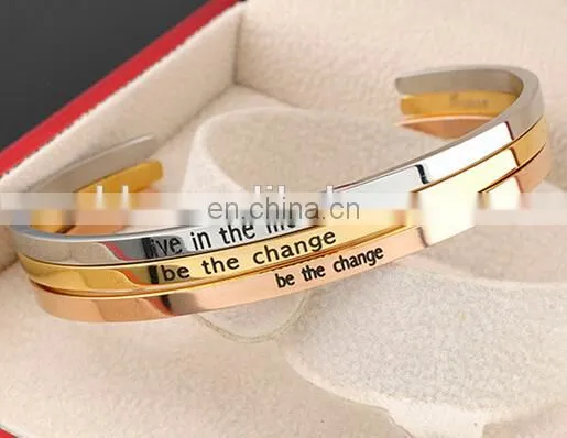 Couple Bracelet Creative Inspired Stainless Steel Jewelry photo-5