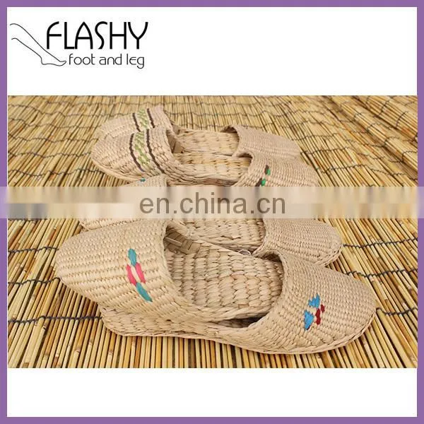 Wholesale Flat Slipper Rushwork Straw Women Slipper 2016 photo-2