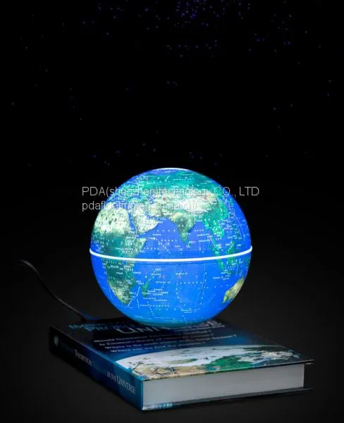 6 Inch Book Base Abs Magnetic Floating Globe photo-3