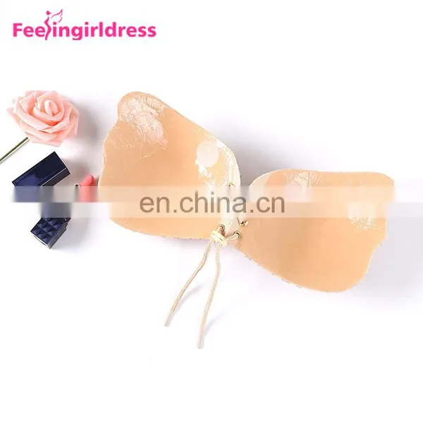 High Quality Self Adhesive Magic Strapless Fly Very Sexy Push Up Bra photo-3