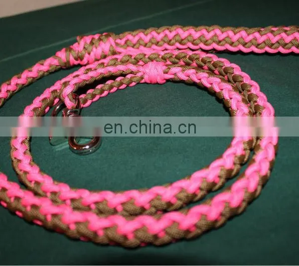 Paracord Braided Dog Leash Braided Rope Leash Dog Leash Leather