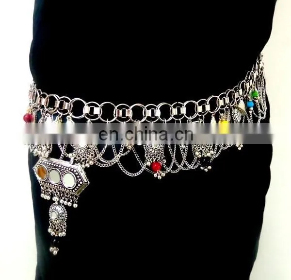 2015 New Arrival Vintage Ethnic Indian Handmade Tribal Belt- Dance Waist Belts-Wholesale Navratri Waist Belt/kandoras photo-2