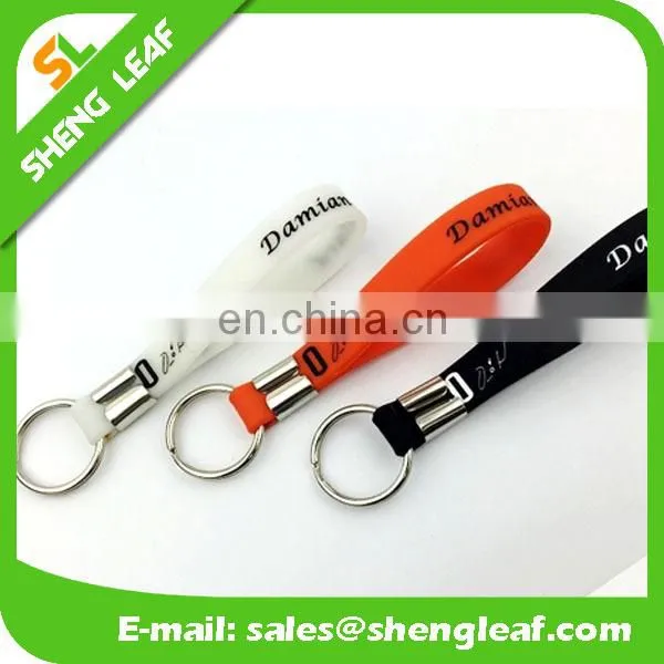 2017 New Design With Customized Logo and Various Color Silicone Keychain photo-3