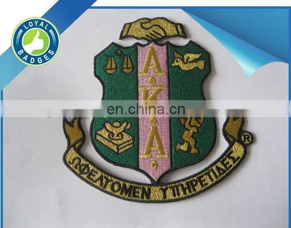 Custom Design Woven Embroidery Patches Badge