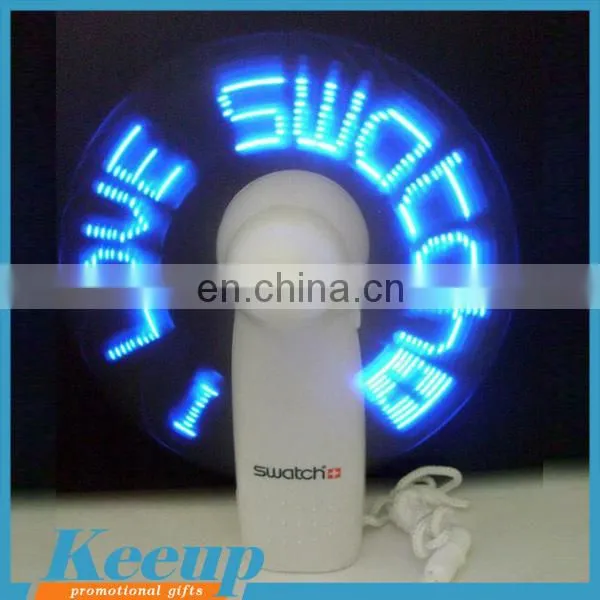 Most Fashion DIY Creative Smart Programmable Hand Light Mini Advertising Fan photo-3