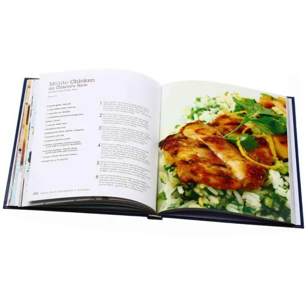 Full Color Hardcover Book Custom Cookbook Printing photo-2