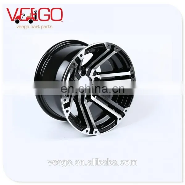 Tire and Wheel Package / 14x7 Alloy Wheel Combo Golf Cart photo-6