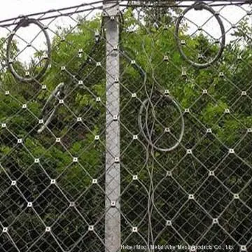 China Supplier Barbed Wire Fence for Protecting Slope Against Falling Stones photo-4