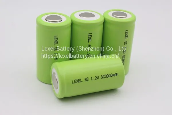 SC 1.2V 3000mah NiMh Rechargeable Batteries
