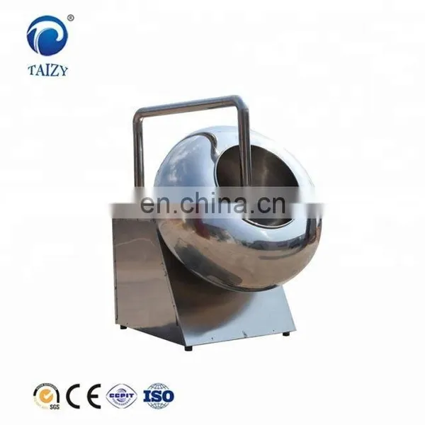 Small Semi Automatic Chocolate Popcorn Coating Pan Machine photo-5