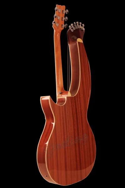 Double Neck Guitar Feeling Harp Guitar FMC-HPEQ photo-4