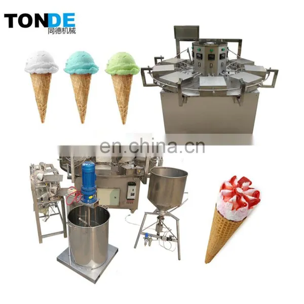 Commercial Ice Cream Cone Making and Baking Machine photo-4