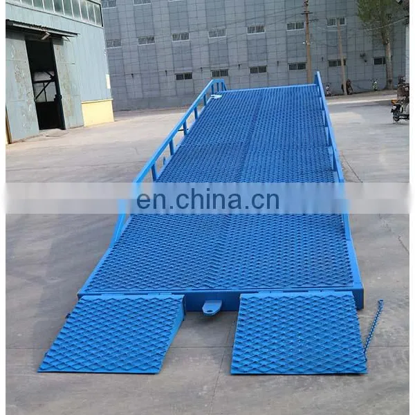 7LYQ Shandong SevenLift Electric Cylinder Hydraulic 10 Ton Forklift Load Container Dock Interior Ramp photo-3
