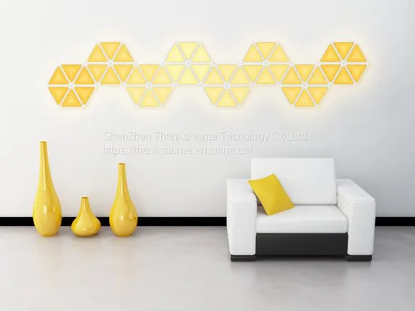 ThanksHome Led Light Panel Smart Kit With Music Control 2019 Factory photo-4