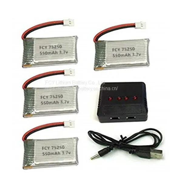 3.7v 500mah 752540 Lipo Battery for rc Car photo-4