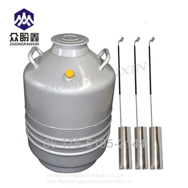 Liquid Nitrogen Dewar Tank 50 Liter Cryogenic Container Gas Cylinder 50L photo-2