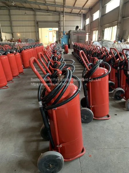 Trolley type ABC dry powder fire extinguisher 50KG