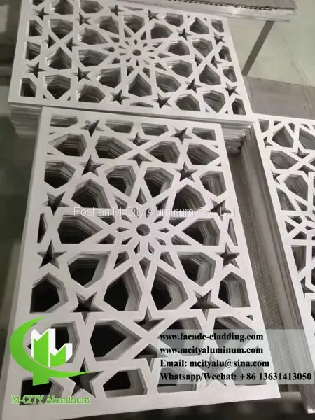Laser Cut Metal Facade Aluminum Wall Panel Aluminum Facade Metal Panels for Exterior