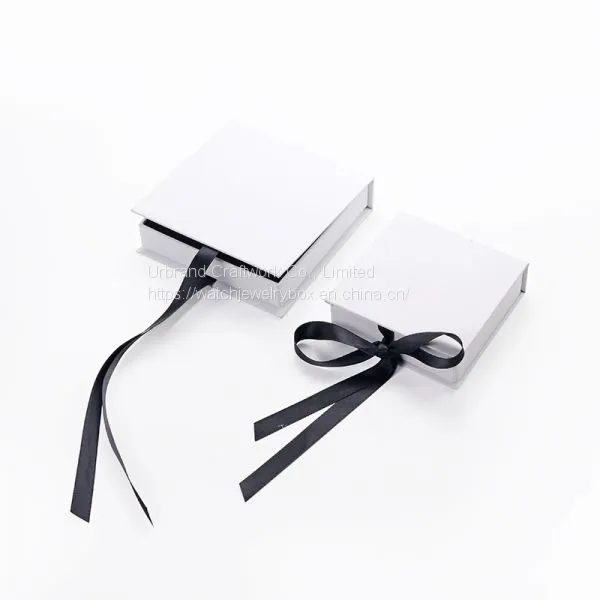 Factory Wholesale Customization Pearl Necklace Jewelry Box Jewelry Ring Necklace and Bracelet Packaging Box photo-4