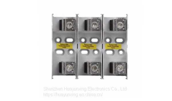 JM60200-3CR Eaton Bussmann JM Modular Fuse Block, 600V, Blade End, Three-pole photo-3
