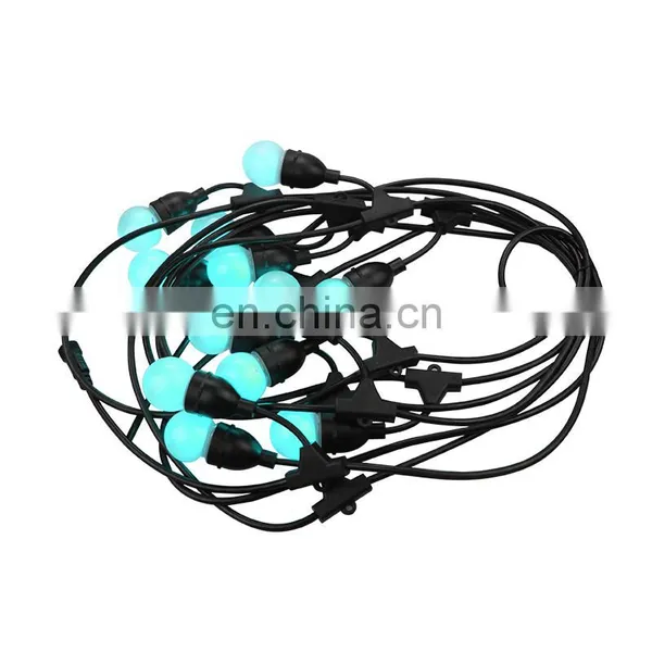 APP Voice Control Smart Wifi Remote Outdoor Use IP65 RGB String Light for Patio, Porches, Bistro, Backyard,Christmas Decoration photo-7