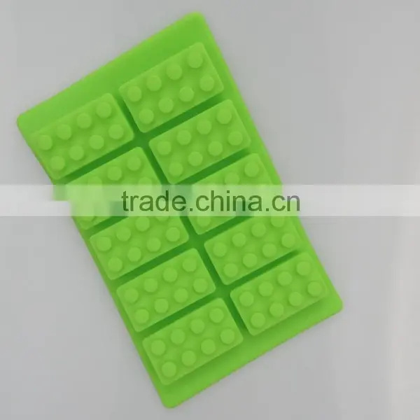Lego Brick Shaped Gummy Candies Lego Figures Make by FDA Silicone photo-3