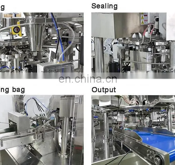 Automatic Stand Up Zipper Pouch Tobacco Packaging Machine photo-3