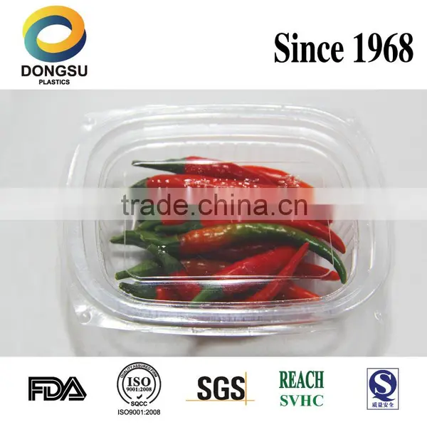 Take Away Tableware Plastic Smoothie Round Containers for Fruit or Vegetables Wholesale photo-3