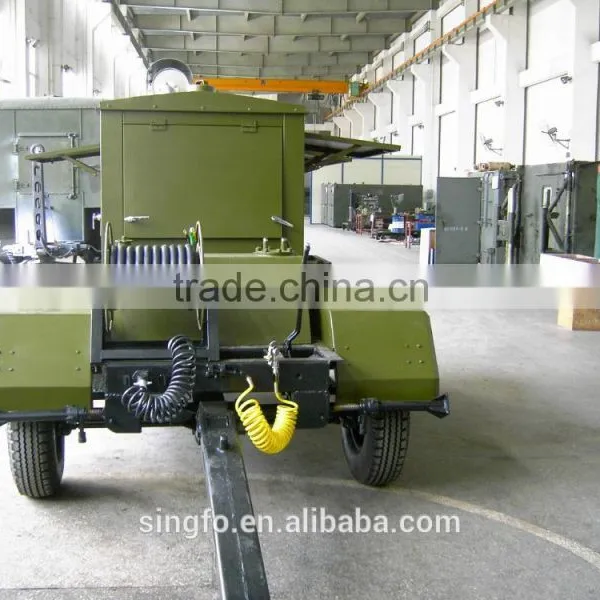 80KVA Trailer Type Magnetic Electrical Diesel Generators With CE Certification and 1104A-44TG2 Engine for Sale photo-5
