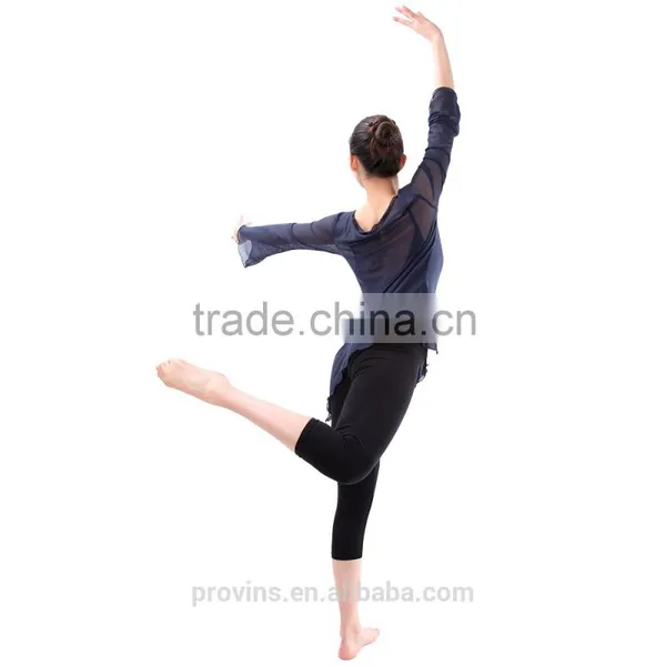 Transparency Light Mesh Dance Wear (WE01119) photo-6