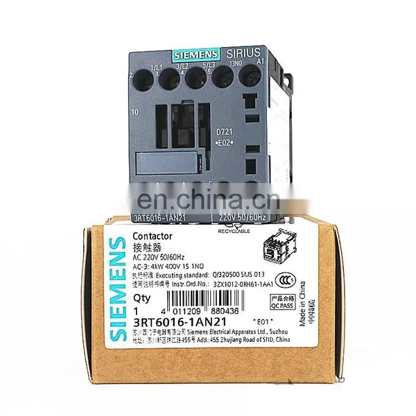 Hot Selling Siemens Contactor Contactor Siemens 220v 3TF3300-1XB4 in Stock photo-2
