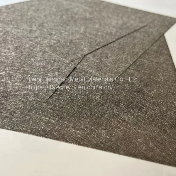 Sintered Titanium Felt for LGDL photo-4