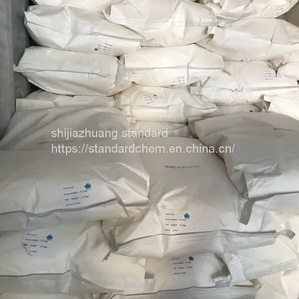 CITRIC ACID ANHYDROUS MONOHYDRATE CAS No: 77-92-9 Acid of Lemon Citrate Acid C6H8O7