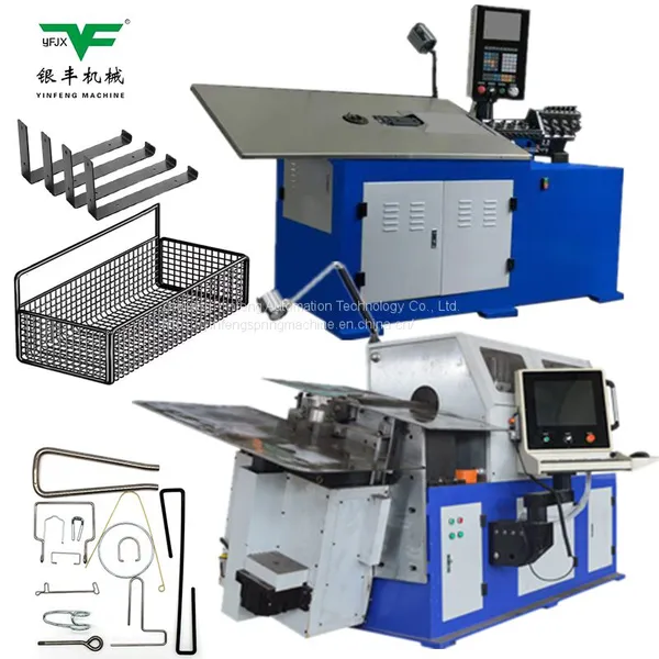 Yinfeng 7-60-80 2mm-14mm 3d Autometic Stainless Wire Bending Machine