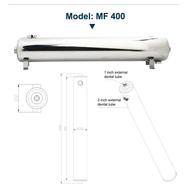 Factory Supply Energy Conversion Swimming Pool Tubular Heat Exchanger Stainless Steel Portable Water Medium Heating photo-5