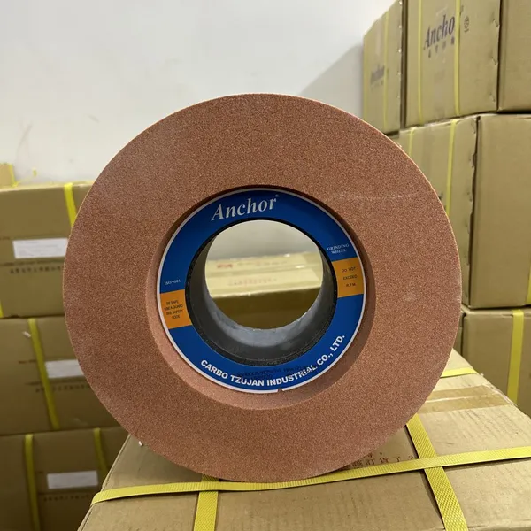 Genuine Anchor Taiwan 12-Type 38A White Alumina Reinforced Edge Grinding Wheel 305*150*120mm for Precision Centerless Grinding photo-3