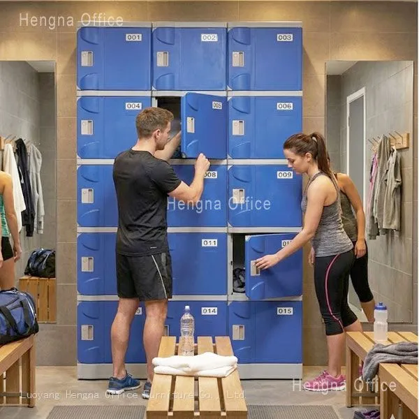 Environmentally Friendly and Healthy ABS Plastic Storage Cabinet | With Hanging Rod | for Public Bath