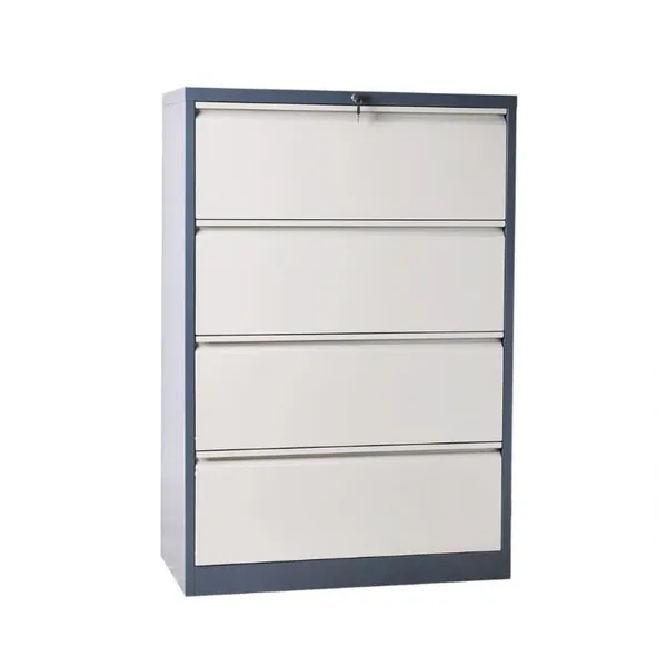 Factory Price Drawer File Cabinet Lateral Cabinet Metal 4 Drawer File Cabinet photo-4