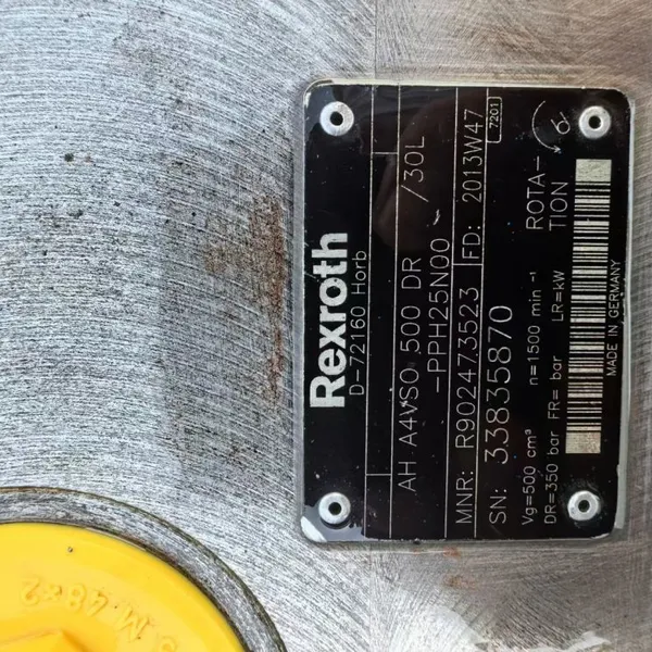 Rexroth R902473523 AHA4VSO500DR30L-PPH25N00 Axial Piston Variable Displacement Pump Durability and Easy Maintenance New Original photo-4
