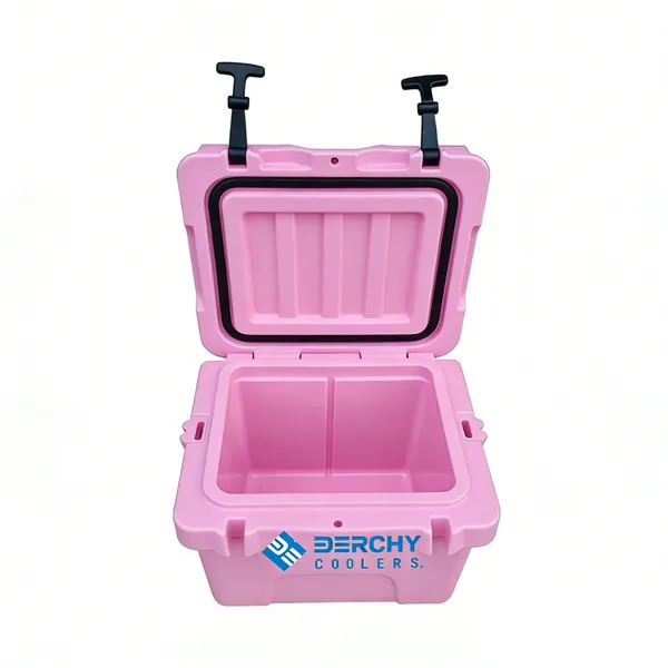 Insulated Ice Chest Hard Cooler W/Portable Handles 3 Day Ice Retention for Drink, Beverage, Camping, Fishing, Beach photo-4