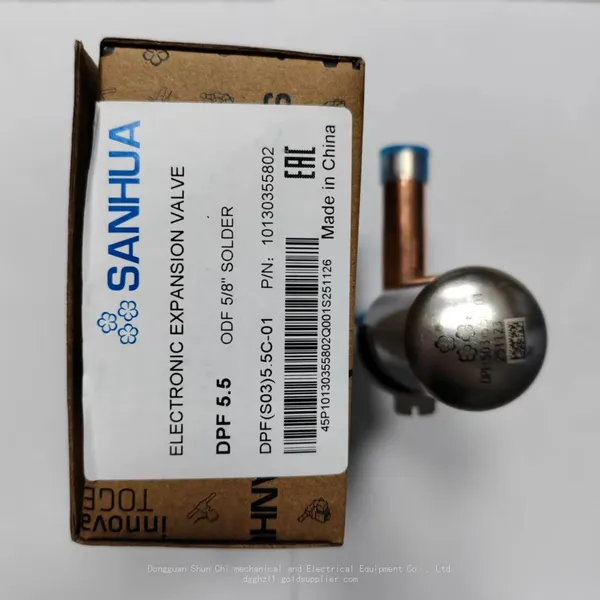 Sanhua Электронный расширительный клапан с катушкой PQ-003012-000017 DPF(S03)5.5C-01