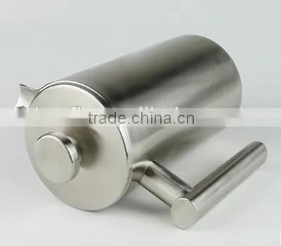 800ml Double Wall Stainless Steel French Press Milk Frother/picther photo-2